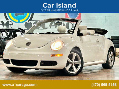 2007 Volkswagen New Beetle Convertible for sale at Car Island in Duluth GA