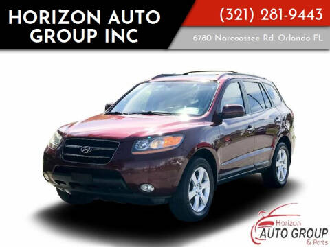2008 Hyundai Santa Fe for sale at HORIZON AUTO GROUP INC in Orlando FL