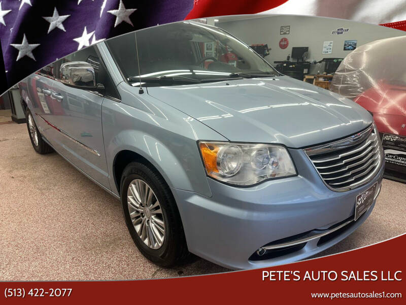 2013 Chrysler Town and Country for sale at PETE'S AUTO SALES LLC - Middletown in Middletown OH