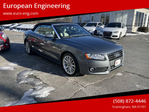 2014 Audi A5 for sale at European Engineering in Framingham MA
