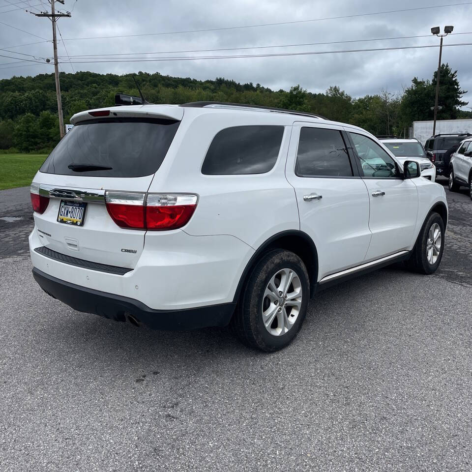 2013 Dodge Durango for sale at HEARTLAND AUTO SALES in Indianapolis, IN