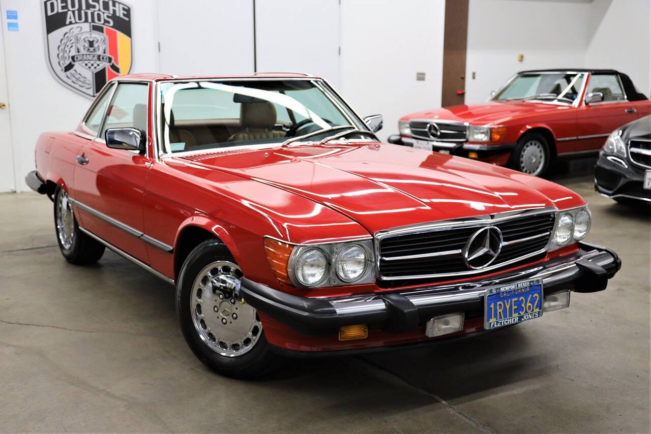 1986 Mercedes-Benz 560-Class for sale at DE AUTOS INC in San Juan Capistrano, CA