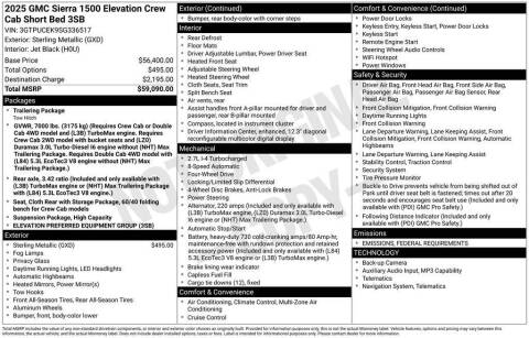 2025 GMC Sierra 1500