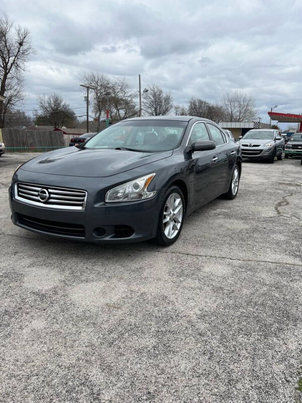 2013 Nissan Maxima for sale at Auto Town in Tulsa OK