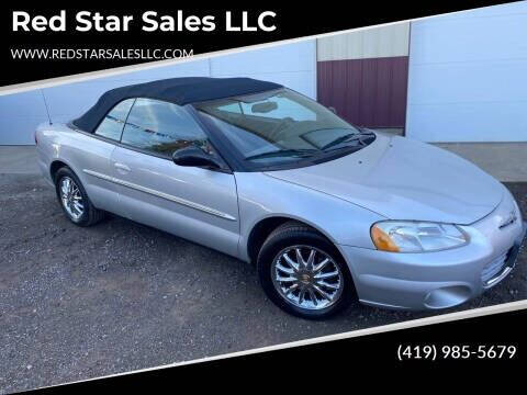 2002 Chrysler Sebring for sale at Red Star Sales LLC in Bucyrus OH