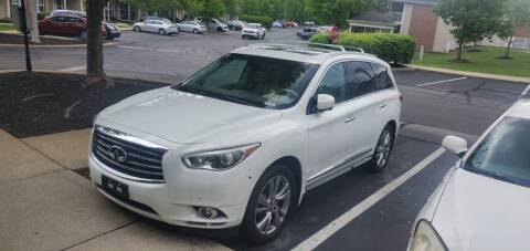 2013 Infiniti JX35 for sale at A Class Auto Sales in Indianapolis IN