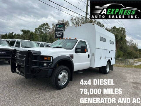 2008 Ford F-550 Super Duty for sale at A EXPRESS AUTO SALES INC in Tarpon Springs FL