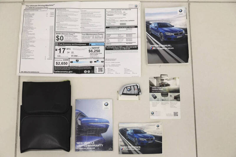 2019 BMW M5 Competition