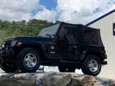 2002 Jeep Wrangler for sale at NORTH 36 AUTO SALES LLC in Brookville PA