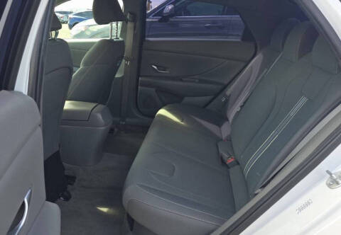 2023 Hyundai Elantra Hybrid Blue