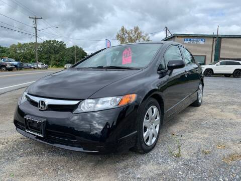 2008 Honda Civic for sale at E's Wheels Auto Sales in Fort Edward NY