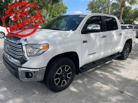 2017 Toyota Tundra for sale at Florida Fine Cars - West Palm Beach in West Palm Beach FL