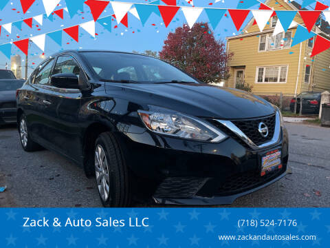 2017 Nissan Sentra for sale at Zack & Auto Sales LLC in Staten Island NY