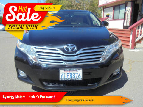 2010 Toyota Venza for sale at Synergy Motors - Nader's Pre-owned in Santa Rosa CA