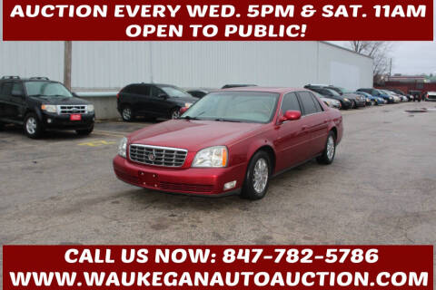 2004 Cadillac DeVille for sale at Waukegan Auto Auction in Waukegan IL