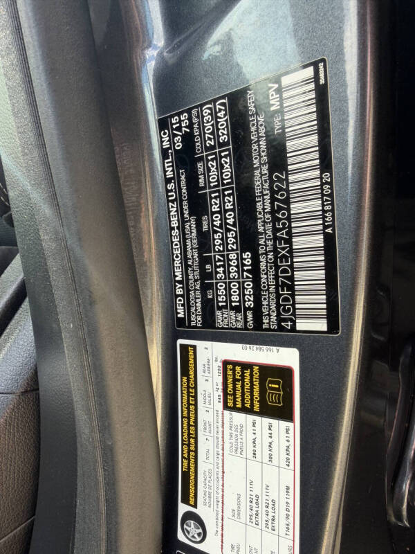 2015 Mercedes-Benz GL-Class GL 550 4MATIC