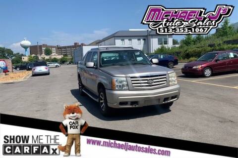 2004 Cadillac Escalade EXT for sale at MICHAEL J'S AUTO SALES in Cleves OH