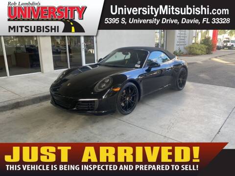 2017 Porsche 911 for sale at University Mitsubishi in Davie FL