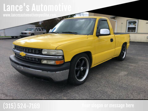 2002 Chevrolet Silverado 1500 for sale at Lance's Automotive in Ontario NY