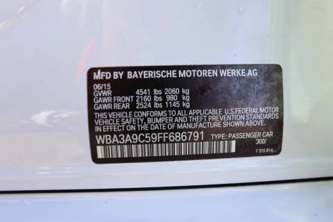 2015 BMW 3 Series 335i