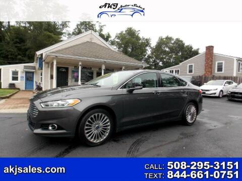 2016 Ford Fusion for sale at AKJ Auto Sales in West Wareham MA