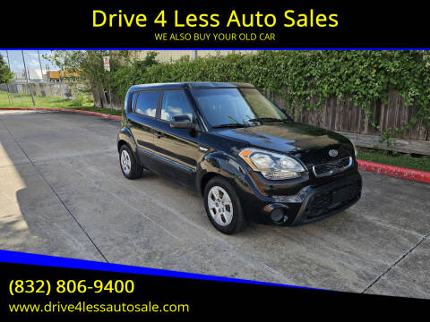 2012 Kia Soul for sale at Drive 4 Less Auto Sales in Houston TX