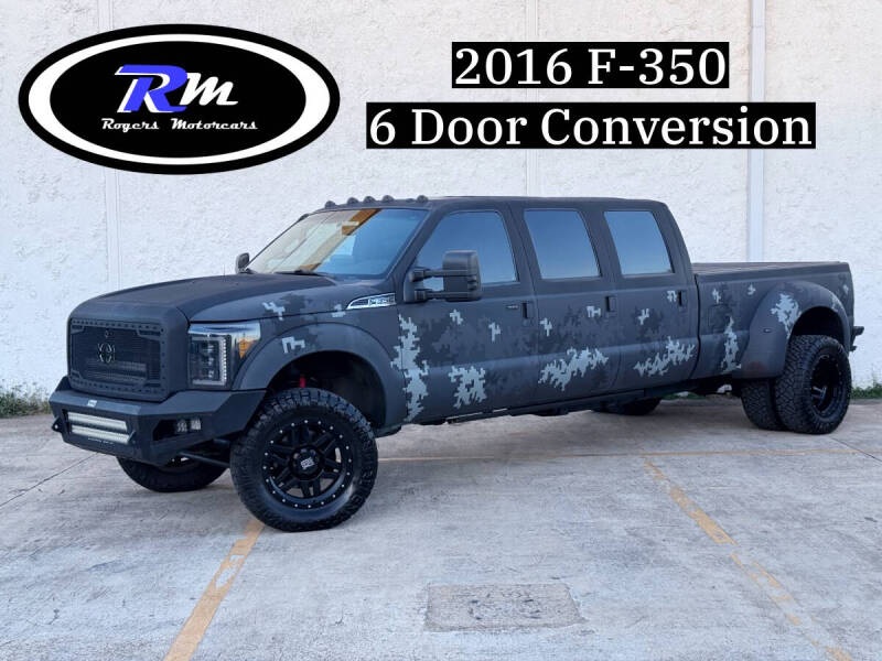 2016 Ford F-350 Super Duty for sale at ROGERS MOTORCARS in Houston TX