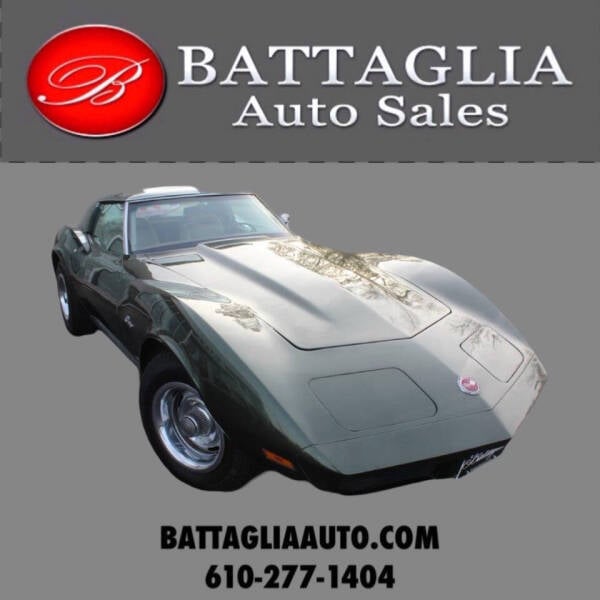 1974 Chevrolet Corvette for sale at Battaglia Auto Sales in Plymouth Meeting PA