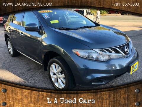 2011 Nissan Murano for sale at L A Used Cars in Abington MA