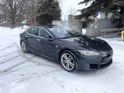 2015 Tesla Model S for sale at JEREMY'S AUTOMOTIVE AND PERFORMANCE in Casco MI