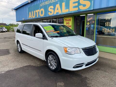 2015 Chrysler Town and Country for sale at Affordable Auto Sales of Michigan in Pontiac MI