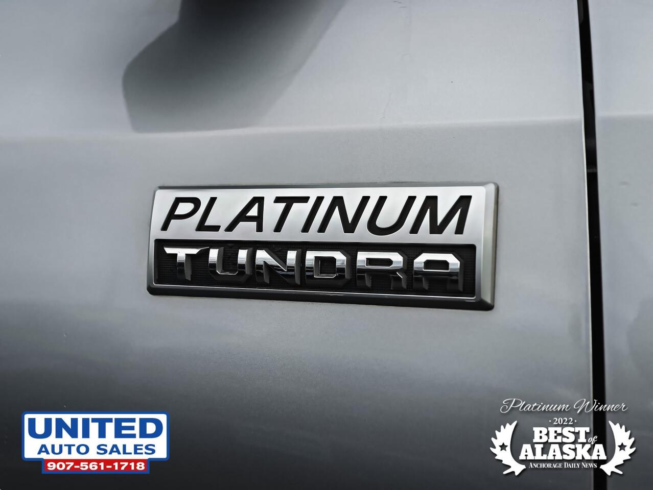 2019 Toyota Tundra Platinum 4x4 4dr CrewMax Cab Pickup SB (5.7L V8) 87