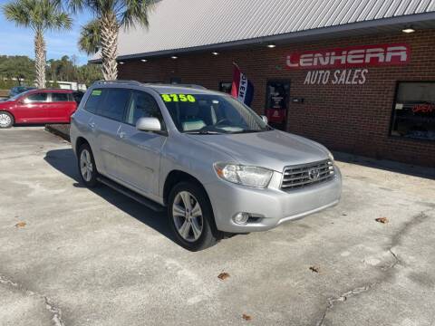 2008 Toyota Highlander for sale at Lenherr Auto Sales in Wilmington NC
