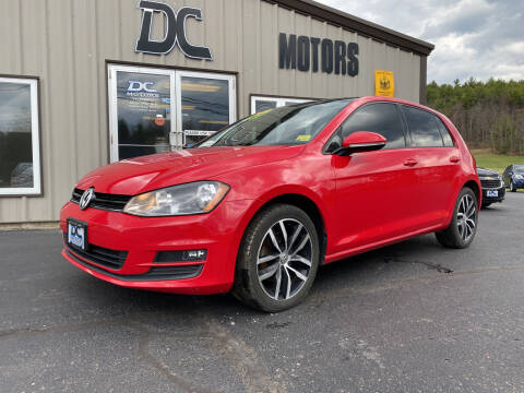 2015 Volkswagen Golf for sale at DC Motors in Auburn ME