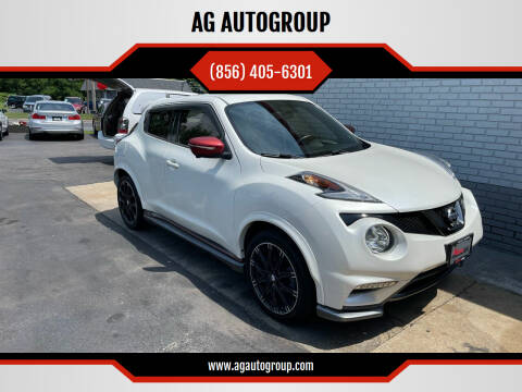 2015 Nissan JUKE for sale at AG AUTOGROUP in Vineland NJ