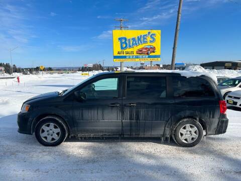 2012 Dodge Grand Caravan for sale at Blake's Auto Sales in Rice Lake WI