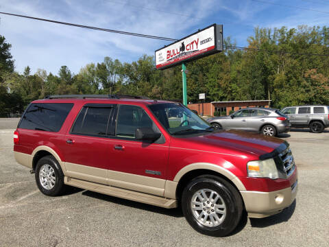 2007 Ford Expedition EL for sale at Bull City Auto Sales and Finance in Durham NC
