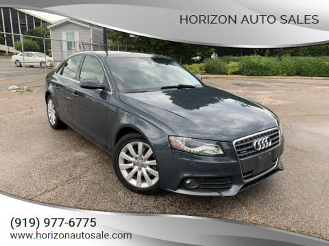 2011 Audi A4 for sale at Horizon Auto Sales in Raleigh NC
