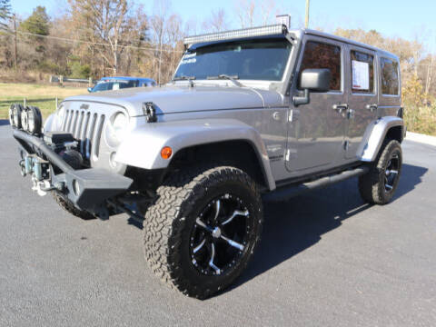 2014 Jeep Wrangler Unlimited for sale at RUSTY WALLACE KIA Alcoa in Louisville TN