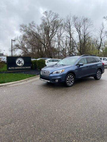 2016 Subaru Outback for sale at Station 45 AUTO REPAIR AND AUTO SALES in Allendale MI