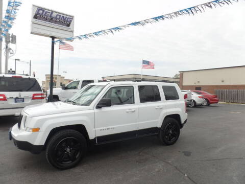 2014 Jeep Patriot for sale at DeLong Auto Group in Tipton IN
