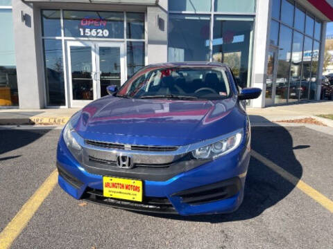 2016 Honda Civic for sale at Arlington Motors DMV Car Store in Woodbridge VA