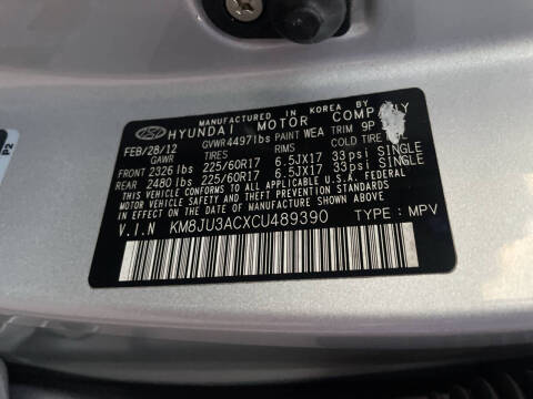 2012 Hyundai Tucson GLS