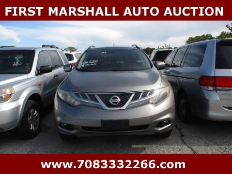 2011 Nissan Murano for sale at First Marshall Auto Auction in Harvey IL