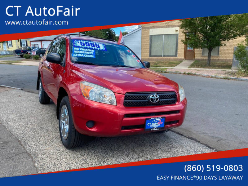 2007 Toyota RAV4 for sale at CT AutoFair in West Hartford CT