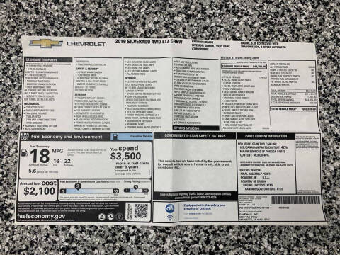 2019 Chevrolet Silverado 1500