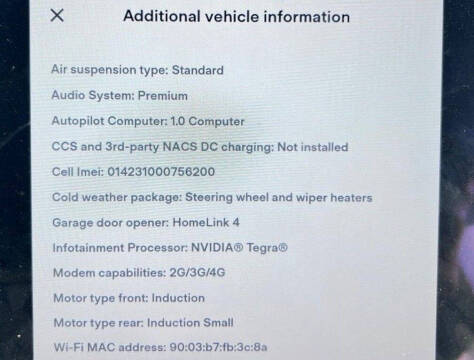 2016 Tesla Model X 75D