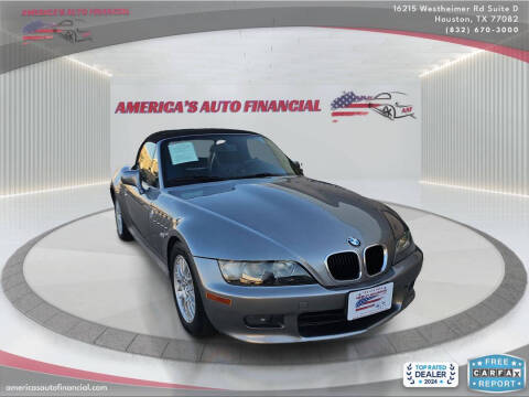 2002 BMW Z3 for sale at America's Auto Financial in Houston TX