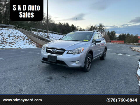 2015 Subaru XV Crosstrek for sale at S & D Auto Sales in Maynard MA