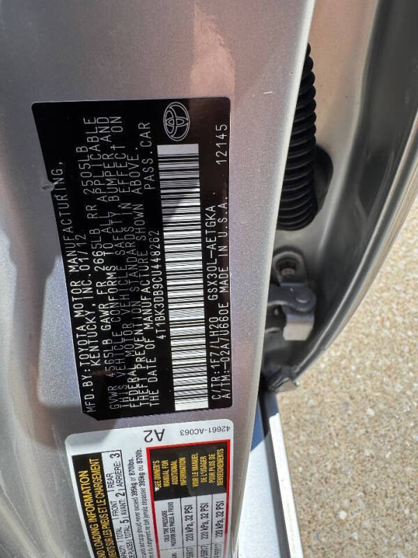 2012 Toyota Avalon